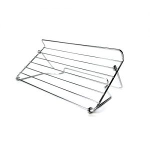 KitchaPro Bacon Rack for Oven Nonstick - BONUS Recipe Book - BETTER Baking,  Roasting, Cooking & Grilling - 13 x 9.5 x 1 inches - Aluminum Quarter 1/4  Sheet Pan with Stainless Steel Wire Rack Set : : Home